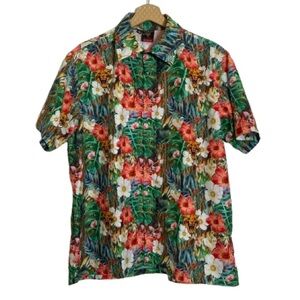AUTHENTIC Terrible People Tropical Floral Button Down - XL